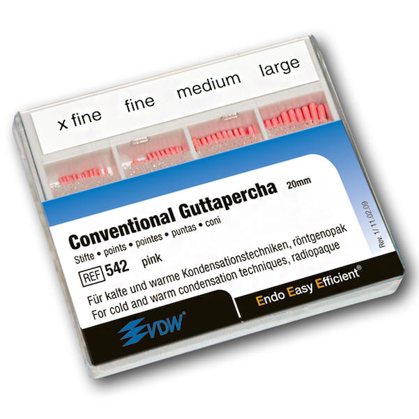 Guttapercha-Spitzen - conventional