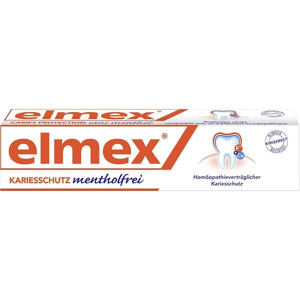 elmex mentholfrei Zahnpasta