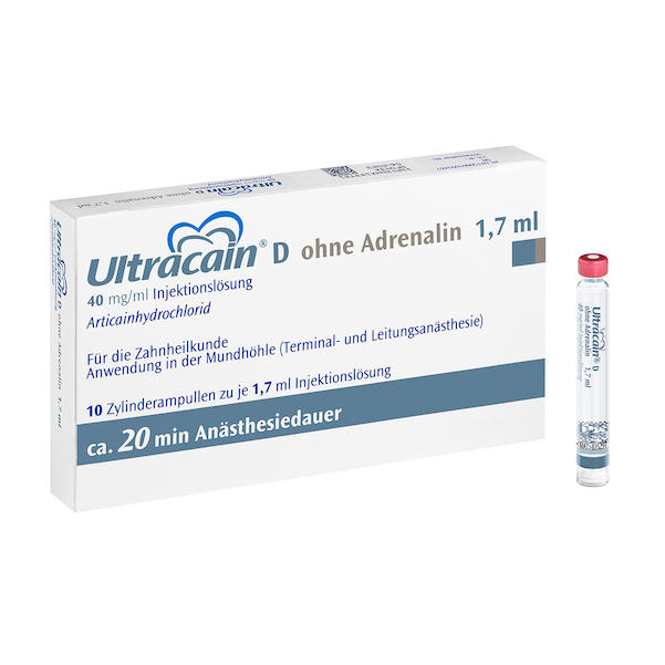 Ultracain D ohne Adrenalin