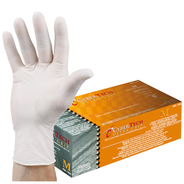100 Stück: Latexhandschuh puderfrei Ultra