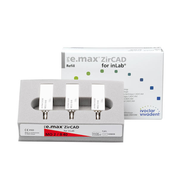 IPS e.max ZirCAD inLab MO B40