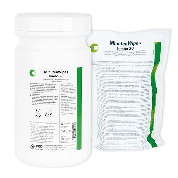 MinutenWipes Jumbo 20