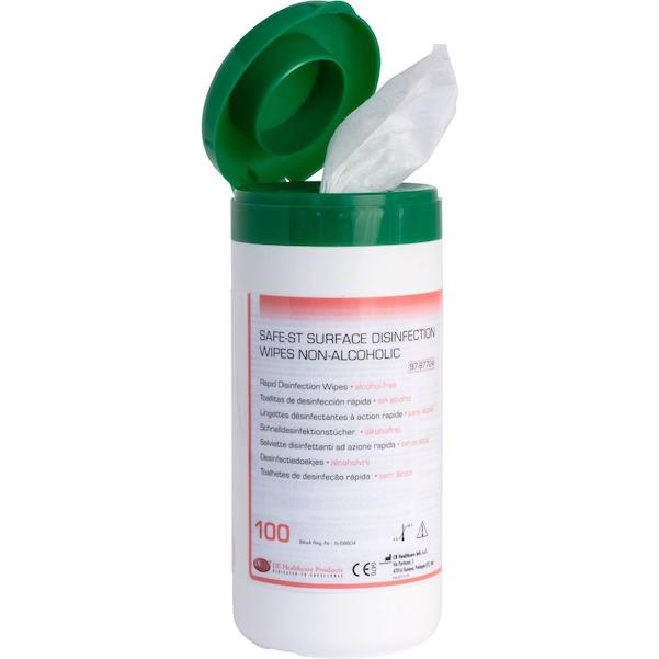 DE Safe-ST Wipes alkoholfrei