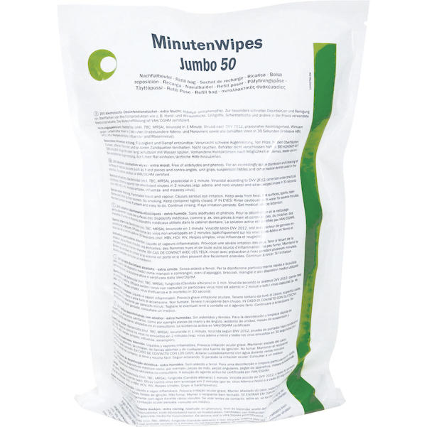 MinutenWipes Jumbo 50