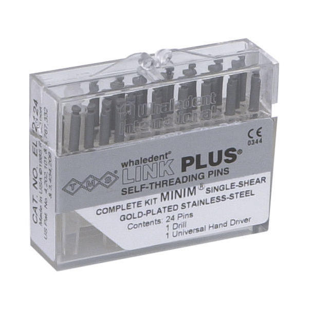 TMS LINK PLUS Minim, (vergoldet) silber - Intro Kit