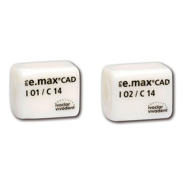 IPS e.max® CAD für CEREC and inLab Impulse C14