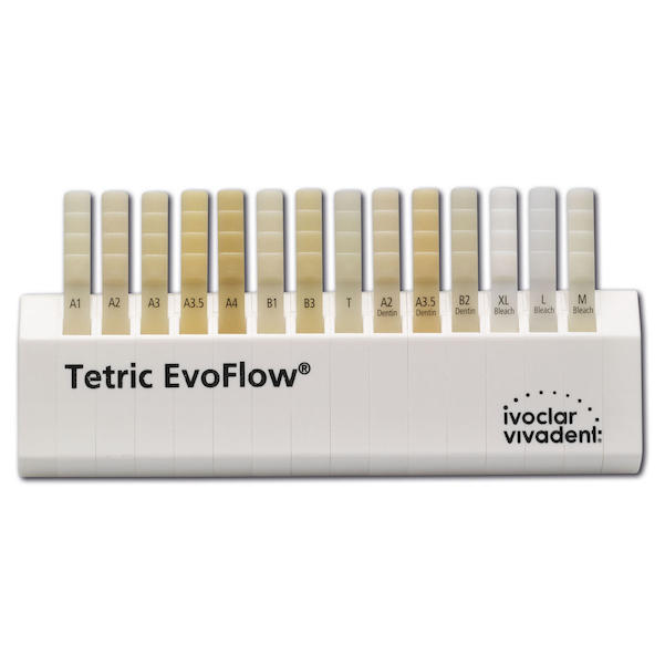 Tetric EvoFlow® Farbschlüssel