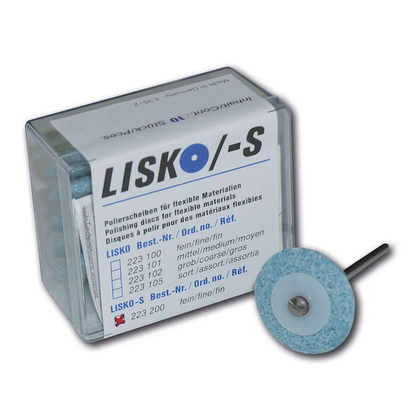 Lisko-S Polierscheiben, türkis