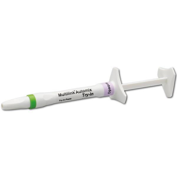 Multilink® Automix, Try-In Paste