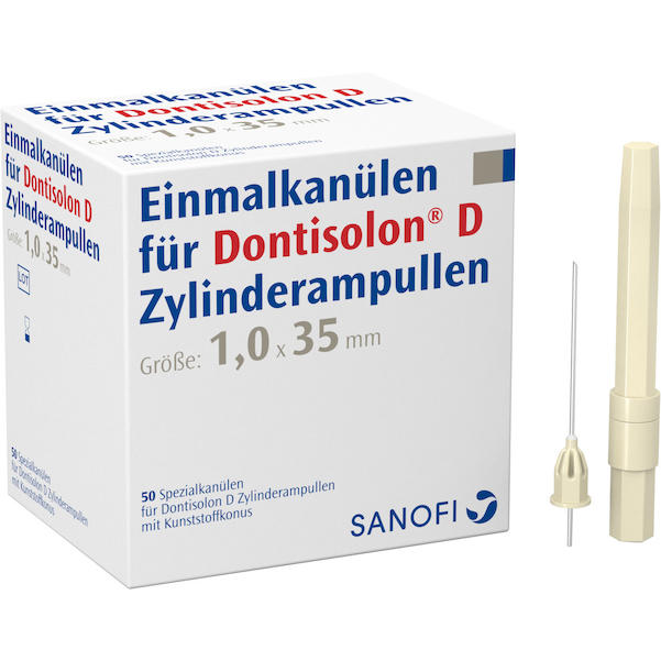 Dontisolon D - Einmalkanülen