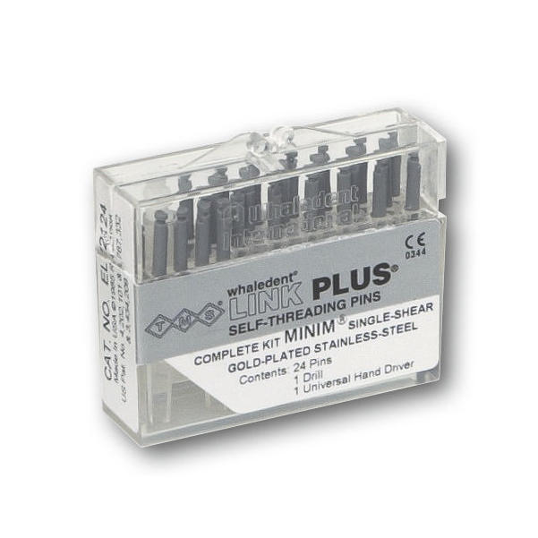TMS LINK PLUS Minim, (Titanlegierung) silber - Intro Kit