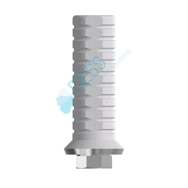 Provisorisches Titanabutment auf Implantat - kompatibel mit Straumann®