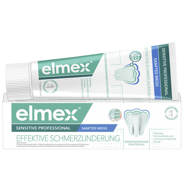 elmex® SENSITIVE PROFESSIONAL Zahnpasta sanftes Weiss
