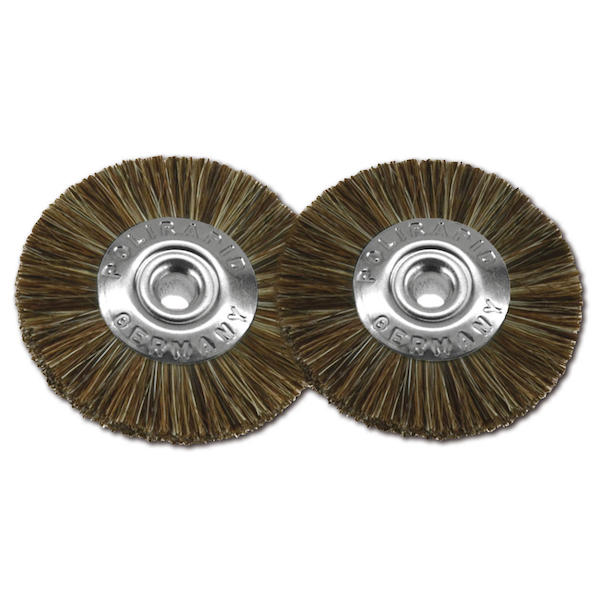 Schmalbürste mit Roßhaar, Aluminiumkern