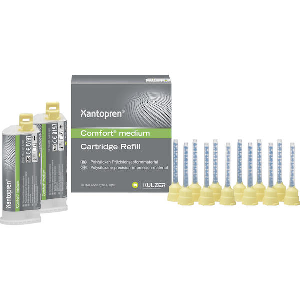 Xantopren Comfort Medium grün - Standardpackung