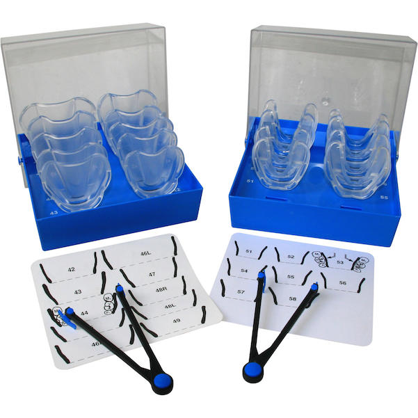 Border-Lock® Implantat Abdrucklöffel, bezahnt - Starter Kit