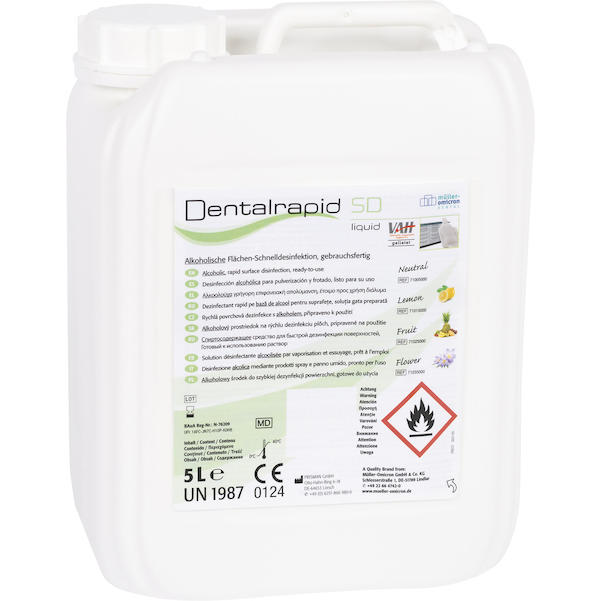 Dentalrapid® SD liquid Flächendesinfektion Neutral