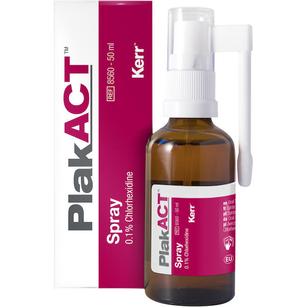 PlakACT™ Mundspray, 0,1 % Chlorhexidin