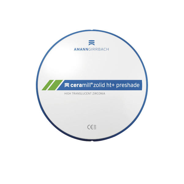 ceramill® zolid ht+ preshade - Ø 98 mm