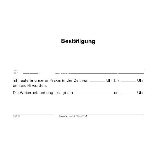 Bestätigung