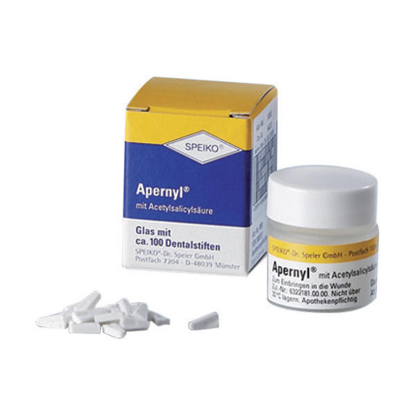 Apernyl mit Acetylsalicylsäure (In Österreich nicht registriert)