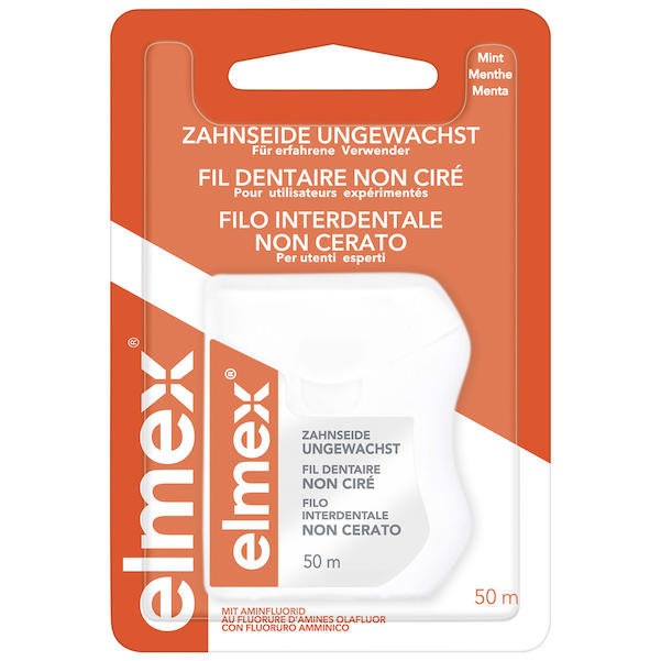 elmex® Zahnseide - gewachst mint