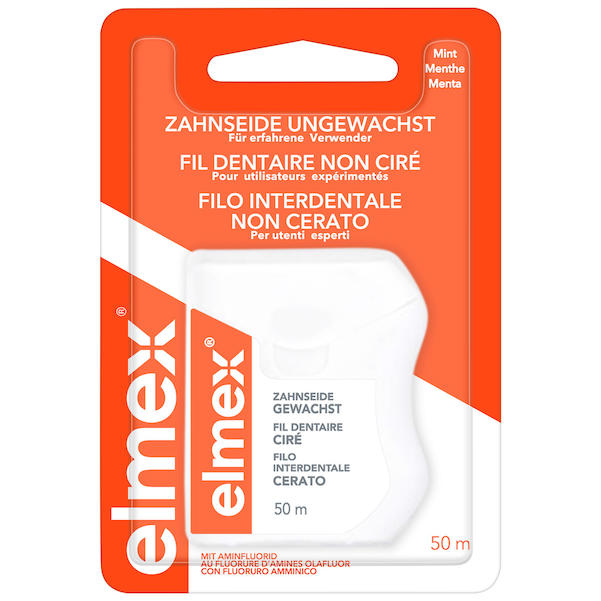 elmex® Zahnseide - gewachst mint