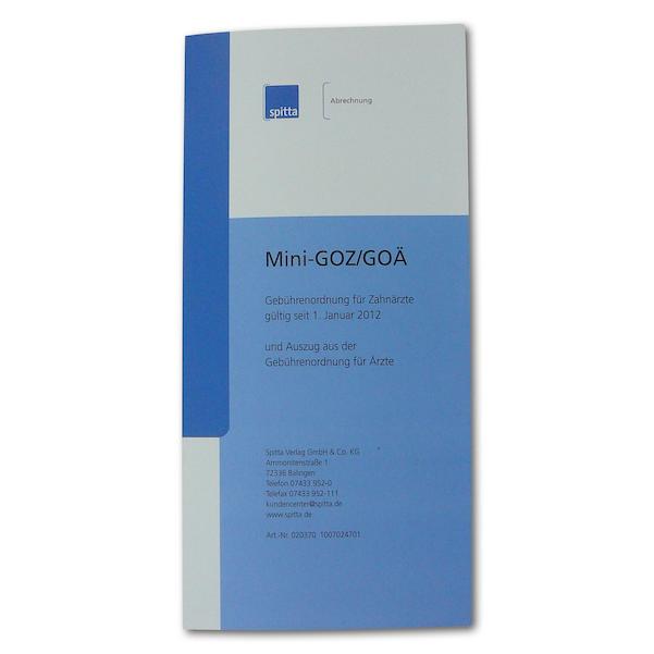 Mini-GOZ/GOÄ