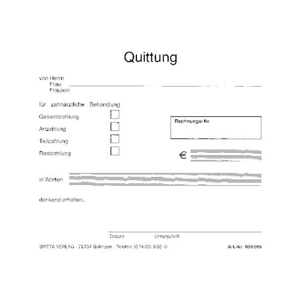 Quittung