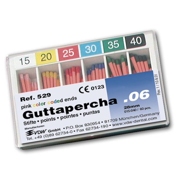 Guttaperchaspitzen Taper