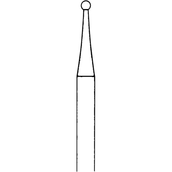 Hartmetallbohrer, Form HM 1S