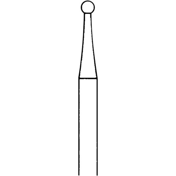 Hartmetallbohrer, Form HM 1S