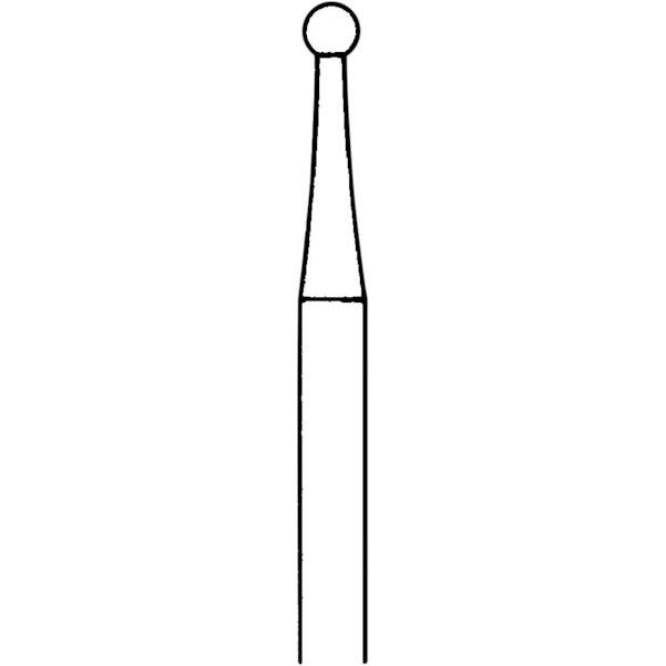 Hartmetallbohrer, Form HM 1S
