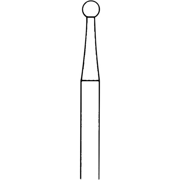 Hartmetallbohrer, Form HM 1S