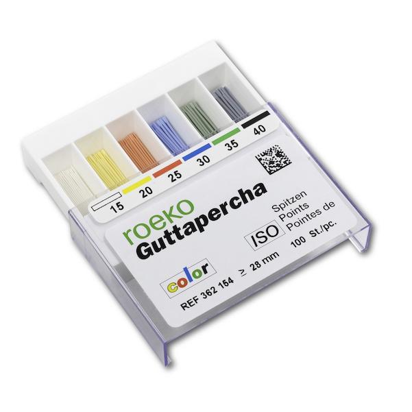 roeko Guttaperchaspitzen ISO color