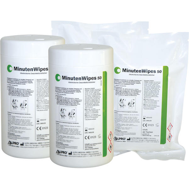 MinutenWipes 50 - Starter Kit