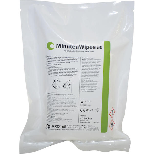 MinutenWipes 50 - Starter Kit