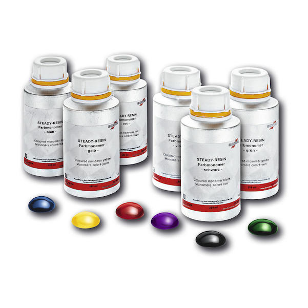 STEADY-RESIN Farbmonomere