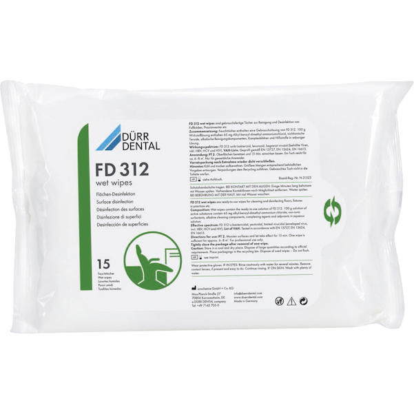 FD 312 wet wipes Flächendesinfektion