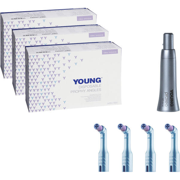 Young Einweg-Prophylaxe-Winkelstück - Starter Kit