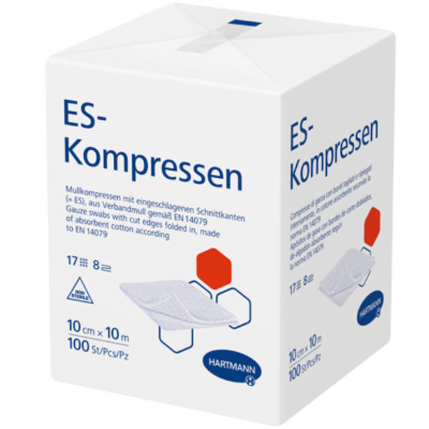 ES-Kompressen - 8-fach, unsteril