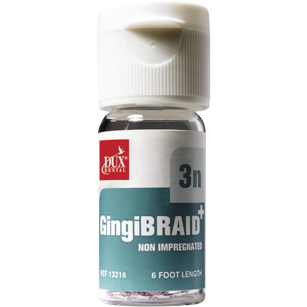 GingiBRAID+ Geflochtene Fäden, nicht imprägniert