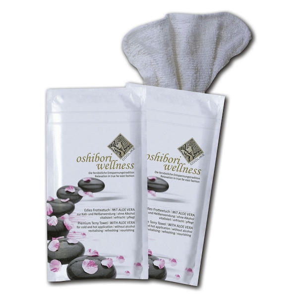 Oshibori beauty Stressless Wellnesstücher