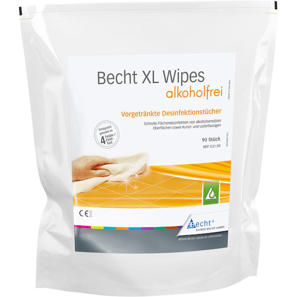 Becht XL Wipes alkoholfrei, Nachfüllpack