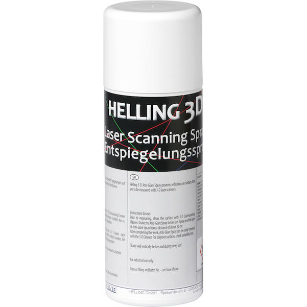 3-D Laserscanning Entspiegelungsspray