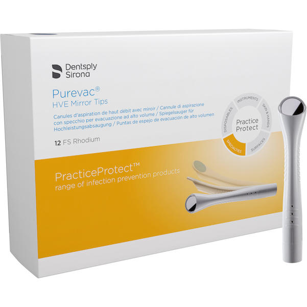 Purevac® HVE Spiegelsauger FS Rhodium