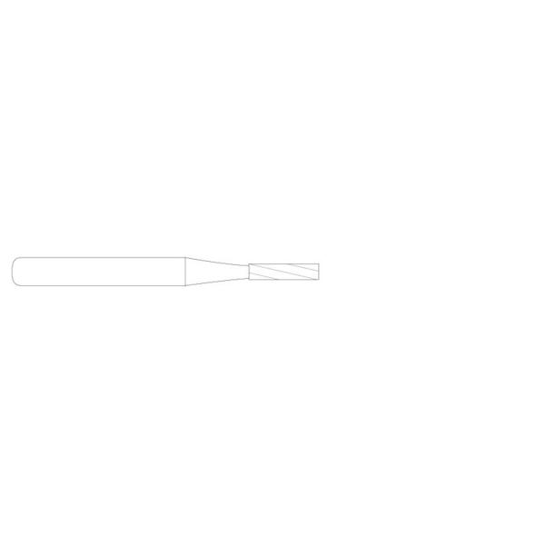 NeoBurr FG.TC, Zylinder flach