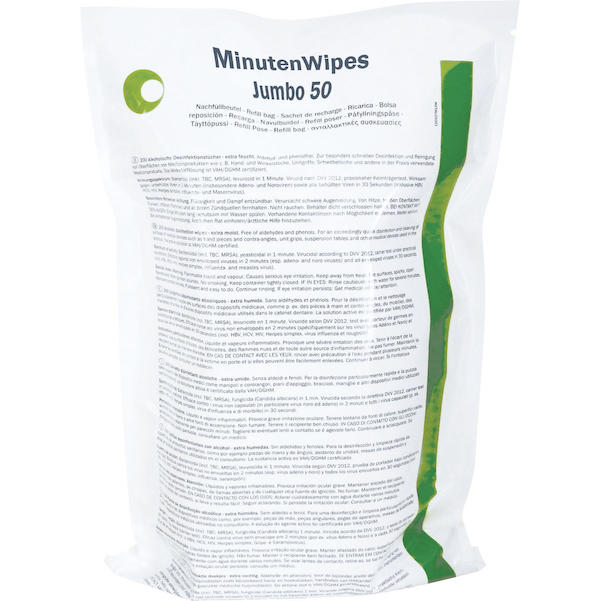 MinutenWipes Jumbo 50 - Nachfüllpackung